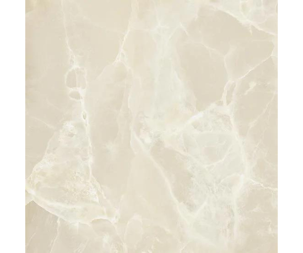 Dlažba jako mramor Coem Onice Effect Crystal White 120x120 Luc. Rett. - béžová