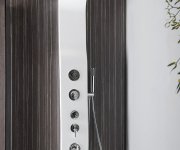 Aqualine Yuki Sprchový Panel 210x1400mm, Bílá Mat