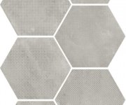 Vzorovaná dlažba Equipe Urban Melange Silver MIX 29,2x25,4 - šedá (skladem)