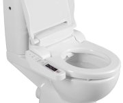 Sapho Handicap Wc Kombi Zvýšený Sedák S Elektronickým Bidetem Blooming Economy Plus, Rimless, Zadní Odpad, Bílá