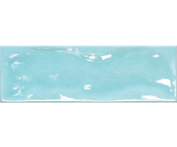 Retro obklad Tonalite Kraklé azzurro chiaro 10x30 - tyrkysová