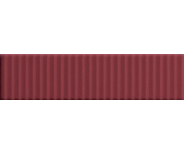 Extravagantní dekor 41zero42 Biscuit Strip Bordeaux 5x20 - vínová
