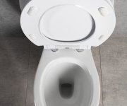 Aqualine Manuel Wc Kombi, Dvojtlačítko 3/6l, Spodní Odpad, Bílá