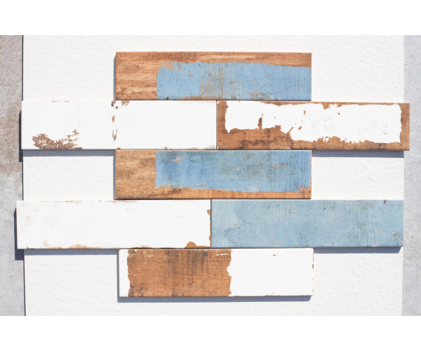 Retro dekor Deceram Uptown Decor Andaman Liso 7,5x30 (skladem)