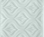 Vzorovaný dekor Aleluia Urban Atelier Decor Glam Artico 10x10 - šedá