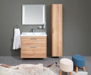 Mereo Vigo, Koupelnová Skříňka Vysoká 170 Cm, Dub Riviera