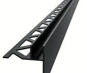 Polysan Architex Sada Pro Uchycení Skla, Podlaha-stěna-strop Se Spádovou Lištou, 1615x2600mm, Pravá, černá Mat
