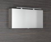 Sapho Cloe Galerka S Led Osvětlením 100x50x18cm, Dub Stříbrný