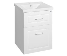 Aqualine Favolo Umyvadlová Skříňka 52x72,5x44cm, Bílá Mat