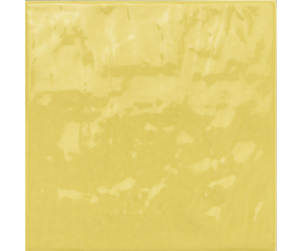 Retro obklad La Fenice Polveri Vietresi Wall Sant Agata Giallo 22,5x22,5 - žlutá