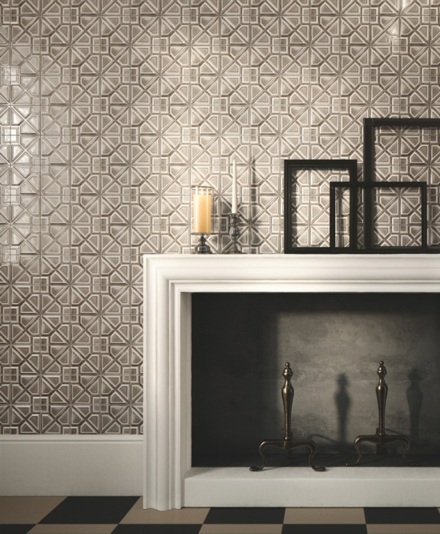 Realizace Dekorovaný zajímavý obklad série Formelle Ceramiche Grazia 
