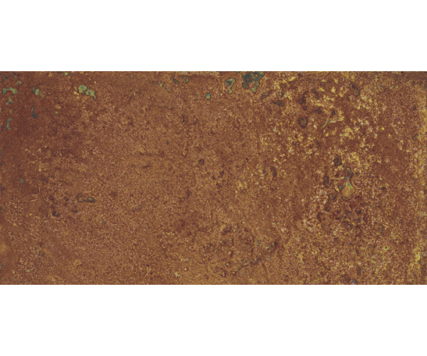 Dlažba jako kov Aparici Corten Oxidum 50x100 Nat. Rett. - hnědá