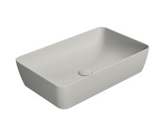 Gsi Nubes Keramické Umyvadlo Na Desku 60x38cm, Cenere Mat