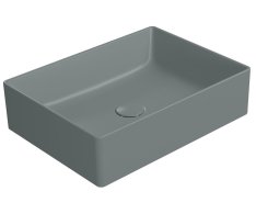 Gsi Kube X Keramické Umyvadlo Na Desku, 50x37cm, Agave Mat