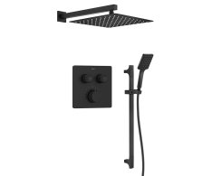 Sapho Smart Select Podomítkový Sprchový Set S Termostatickou Baterií, 2 Výstupy, Posu