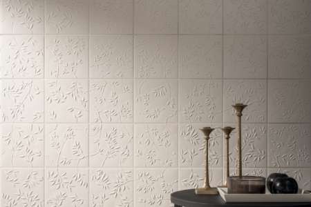 3D obklady koupelny MARCA CORONA 4D White Nature