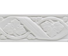 Grazia Boiserie Gemme Bianco 8x20 Matt.