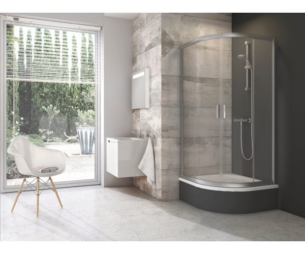 Sprchový kout snížený Blix BLCP4 Sabina - BLCP4 Sabina 90x90, satin+transparent