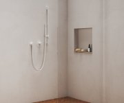 Podomítková baterie Espirit, bez přepínače - ES 062.10WV.O1 Podomítková baterie 1-cestná s tělesem, White Velvet X070248