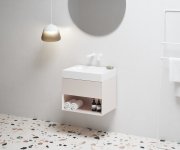 Umyvadlo Lite, bez otvoru pro baterii, bez přepadu - Umyvadlo Lite 60, bez otvoru pro baterii, bez přepadu XJX01360000
