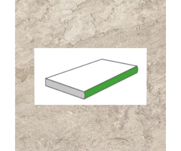 2cm dlažba jako kámen Castelvetro Quartz Stones Silver Gradone Torato Lineare 30x60 Rett. 2.0 - šedá