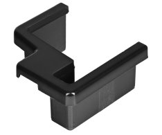 Polysan Easy Black Krytka Spojovacího Profilu, Levá