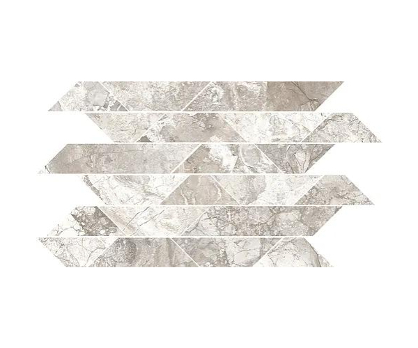 Dlažba jako mramor Bottega Angel Heart Line Grey 30x41 Luc. Rett. - béžová