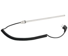 Aqualine Topná Tyč, Kroucený Kabel/černá, 500 W