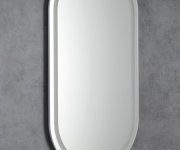 Sapho Nyx Oválné Zrcadlo S Led Osvětlením 45x90cm