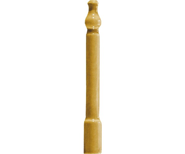 Grazia Venice Ang. Zoccolo Mustard Craquele 2x20 - žlutá
