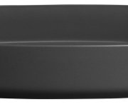 Isvea Infinity Oval Keramické Umyvadlo Na Desku, 55x36cm, Antracit