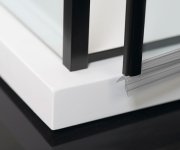 Polysan Zoom Black Obdélníkový Sprchový Kout 1300x900mm L/p Varianta