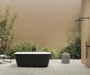 Dlažba jako beton APE Antico Casale Ecru Anti-slip 120x120  Rett. - béžová