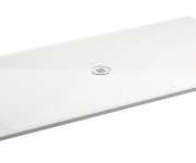 Gsi Keramická Sprchová Vanička, Obdélník 200x100x2cm, Bílá Mat