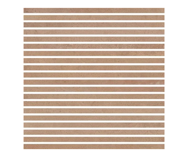 Obklad Gambini Heartland Mosaico Sticks Amber 30x30 Nat. - hnědá