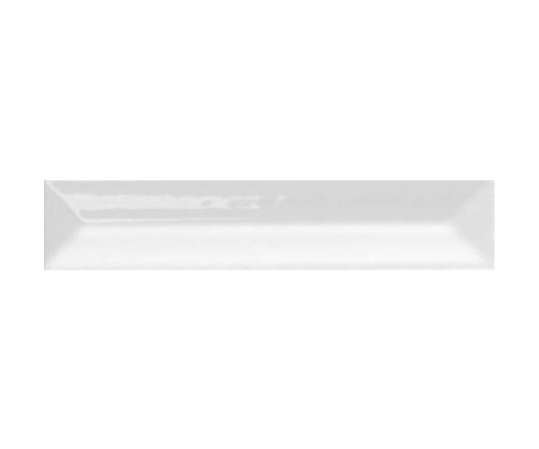 Retro listela Tonalite Diamante Listello Berlino Bianco 3x15 - bílá (skladem)