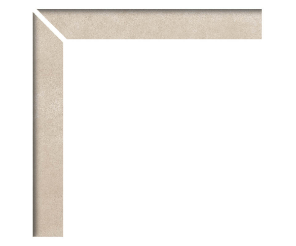 Sokl jako beton APE Work Zanquin Recto Izq. B Taupe 8x60 Rett. - béžová