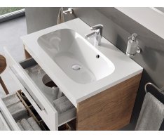 Umyvadlo Chrome - Umyvadlo Chrome 60, s otvorem pro baterii, s přepadem