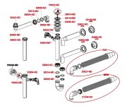 Sifon Trubkový S Převlečnou Maticí 6/4" A Přípojkou ALC-A81-DN40