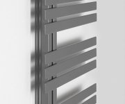 Sapho Silvana Otopné Těleso 600x1500mm, Metalická Stříbrná
