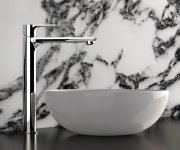 Sapho Pax Stojánková Umyvadlová Baterie Vysoká, Prodloužená Hubice, Chrom