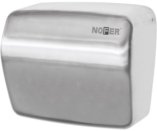 Nofer Kai Bezdotykový Elektrický Osoušeč Rukou 220-240v, 1500w, 270x240x170 Mm, Nerez Mat