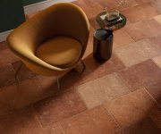 Dlažba jako cihla CIR Cotto del Campiano Rosso Siena 10x20 - cihlová (skladem)