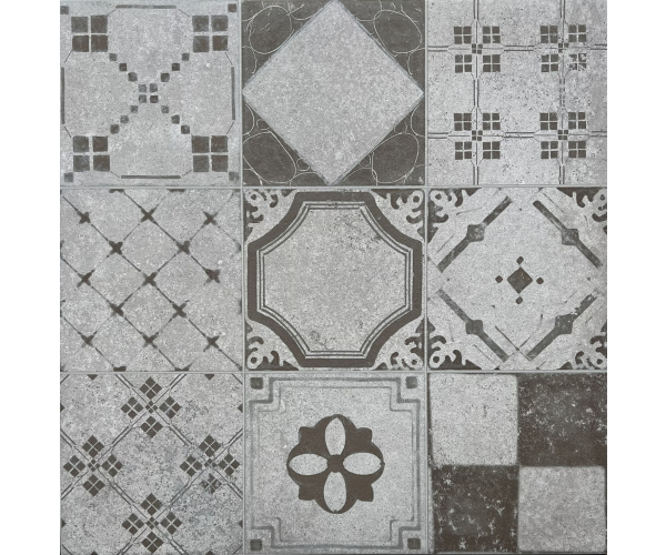 Retro 2cm dlažba Pastorelli Julian Decor 60x60 Nat. MIX (skladem)