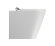 Gsi Kube X Wc Mísa Stojící, Geniusflush, 36x55cm, Spodní/zadní Odpad, Bílá Dual-mat