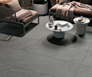 2cm dlažba jako kámen Deceram Outdoor DOLG Dark 60x120 Rett. - šedá (skladem)