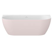 Vana Freedom Wall Tec - Vana Freedom Wall Tec 170x87, volně stojící, Alabaster Pink/bílá, krytka odtoku bílá/černá/chrom CE31600000