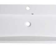 Sapho Orinoko Umyvadlo, Litý Mramor, 100x42cm, Bílá