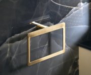 Gedy Pirenei Držák Ručníků, Zlato Mat