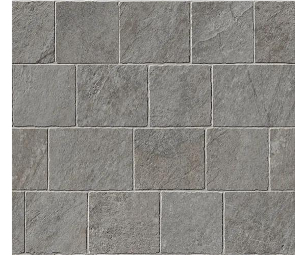 Mozaika jako kámen Caesar Quartz Essence Burnt Comp. P 29,5x39 Matt. - šedá